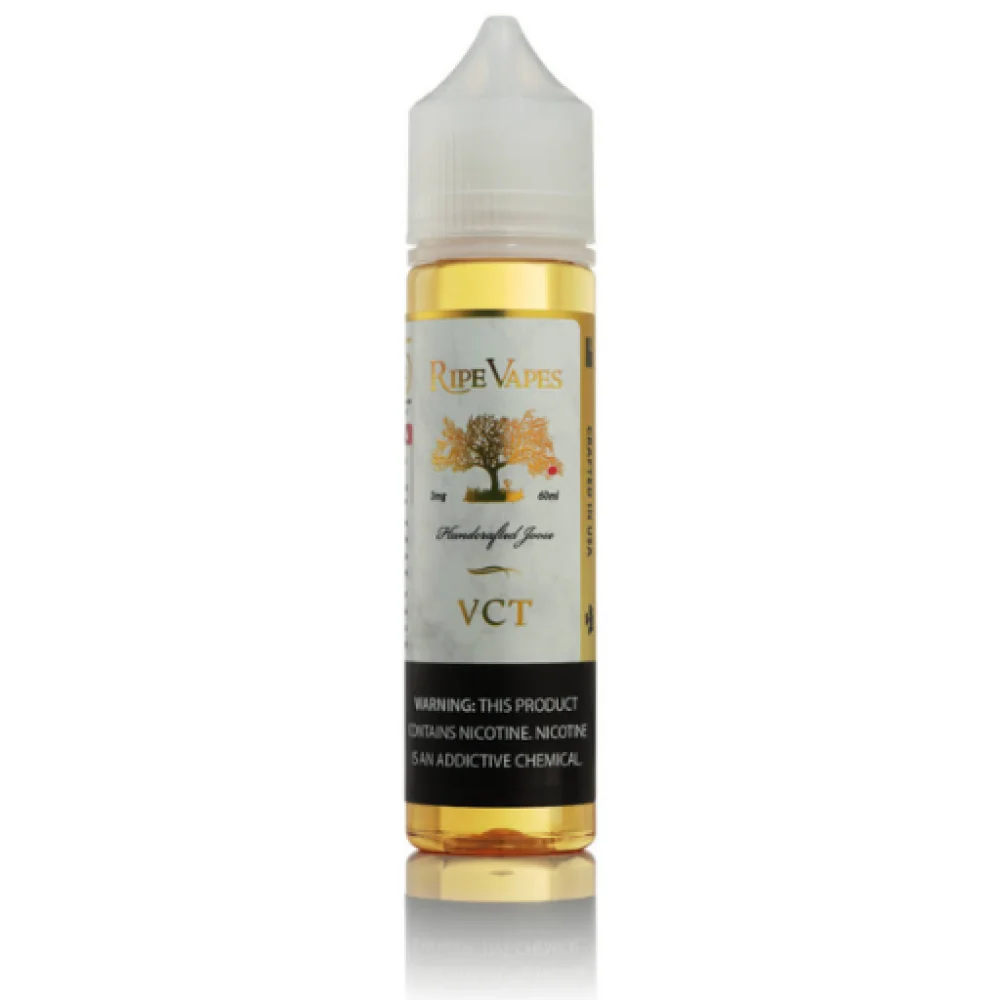 نكهة فيب توباكو فانيلا في سي تي Ripe Vapes VCT Vanilla Custard Tobacco