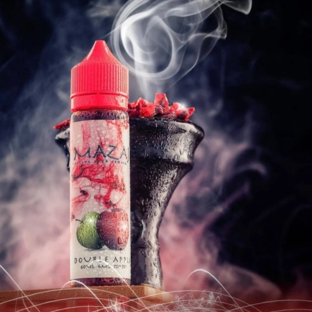 نكهة فيب مزاج معسل تفاحتين MAZAJ Double Apple